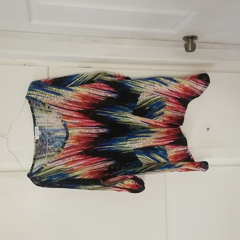 Studio JPR multi colored knit sweater 2x